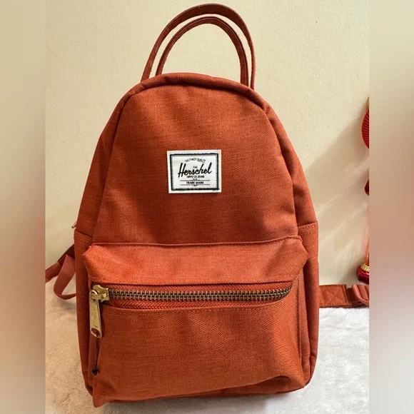 Herschel Nova Mini Backpack – Rust/Orange – Pre-Owned (Great Condition) - Picture 5 of 16